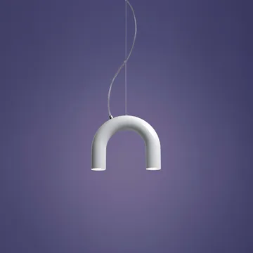 Arch single κρεμαστό φωτιστικό - White, 25,5 εκ. - Oblure
