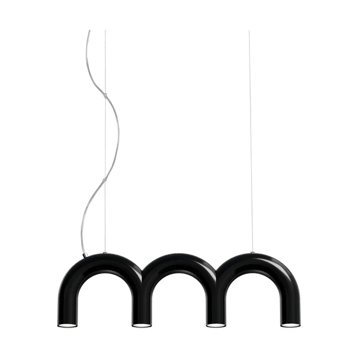 Arch triplette κρεμαστό φωτιστικό - Black, 65,6 εκ. - Oblure