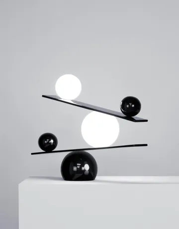 Επιτραπέζιο φωτιστικό Balance - Black, v2 - Oblure