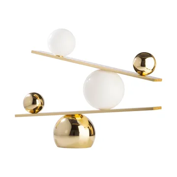 Επιτραπέζιο φωτιστικό Balance - Brass, v2 - Oblure