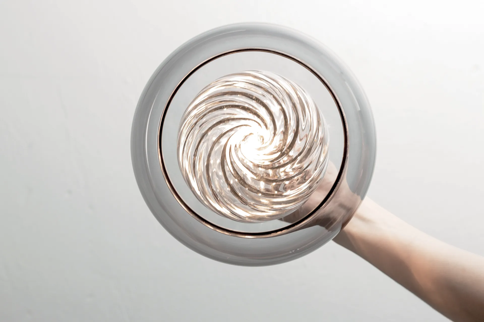 Κρεμαστό φωτιστικό Inside, Γκρι Oblure