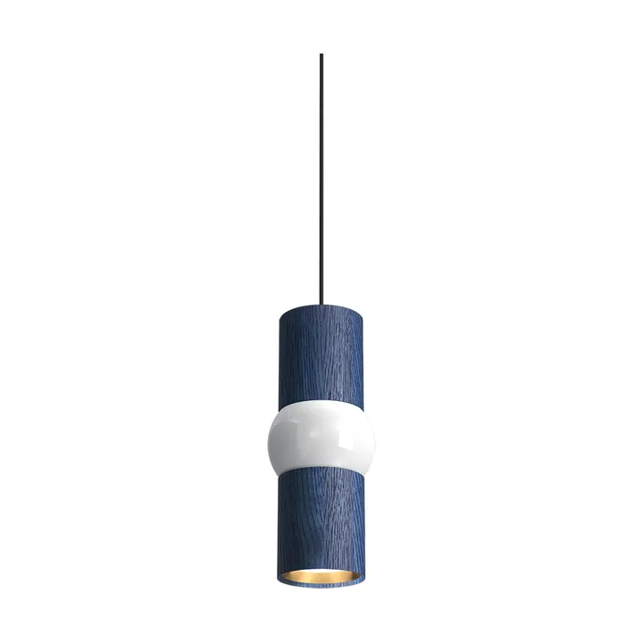Lightbone κρεμαστό φωτιστικό - Μικρό 24 εκ., blue oak - Oblure