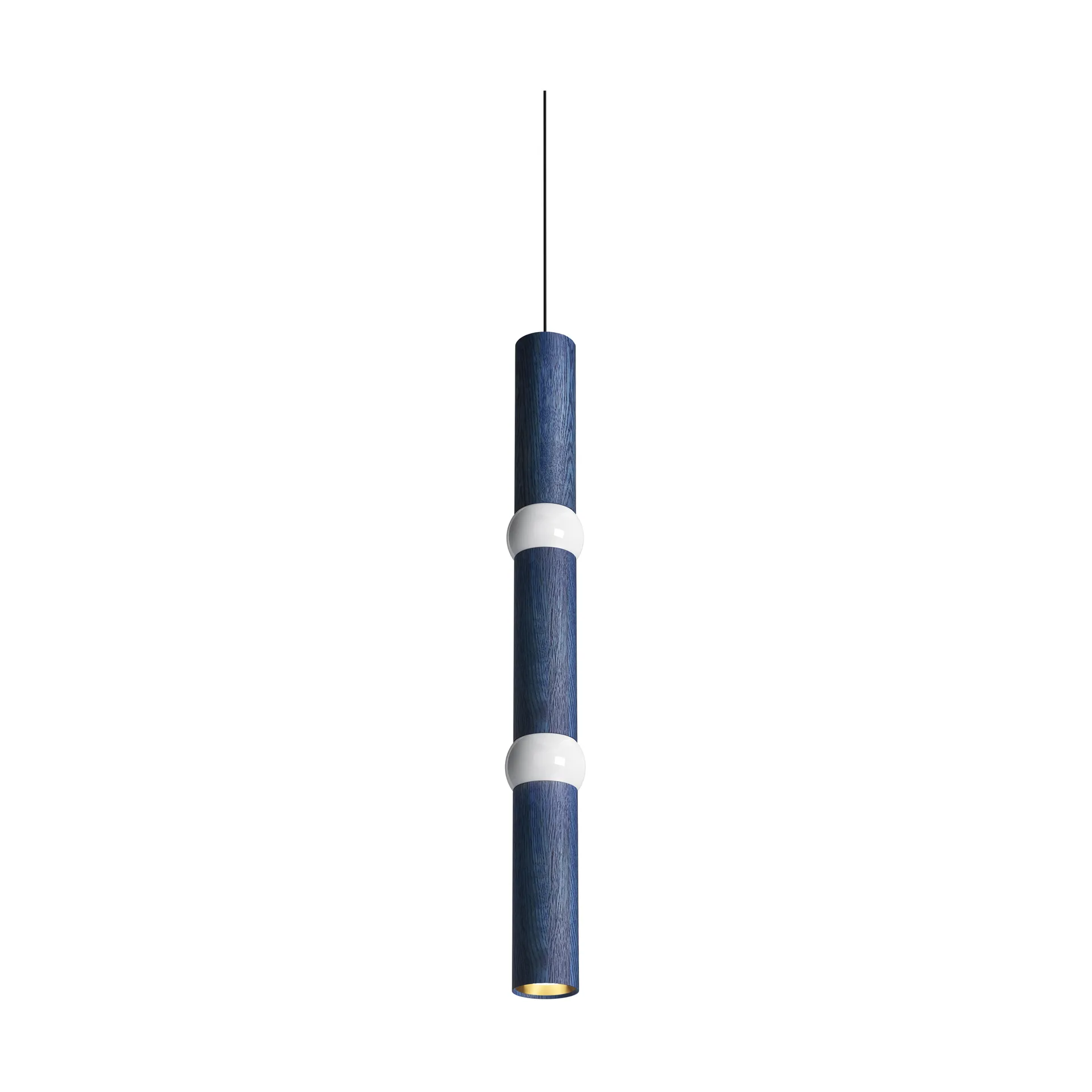 Lightbone κρεμαστό φωτιστικό, Large 83,6 εκ., blue oak Oblure