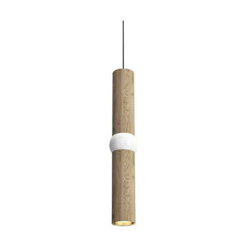 Lightbone κρεμαστό φωτιστικό - Medium 53,8 εκ., φυσική δρυς - Oblure