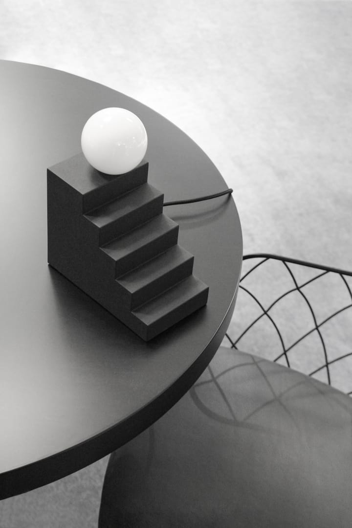 Επιτραπέζιο φωτιστικό Stair, Mωβ μαύρο Oblure