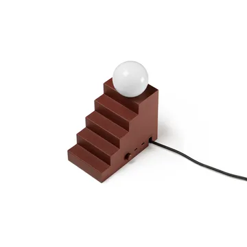 Επιτραπέζιο φωτιστικό Stair - Βαθύ κόκκινο - Oblure