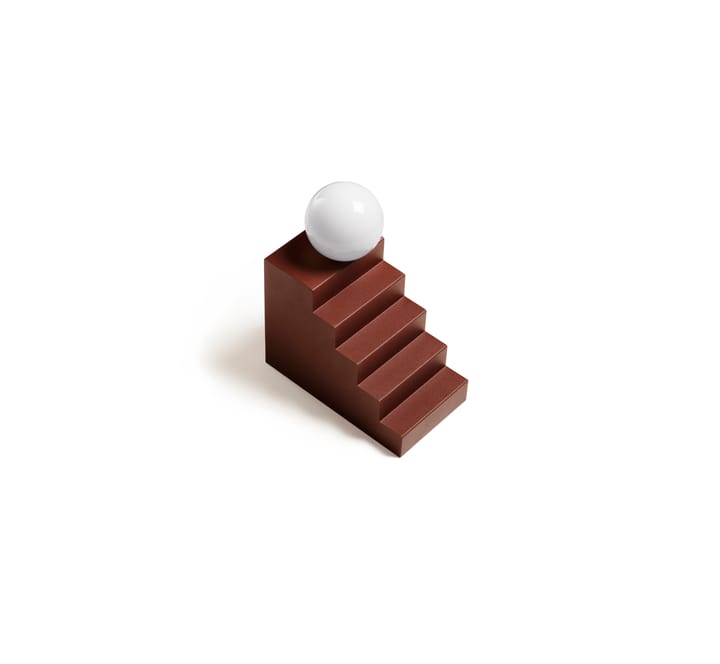 Επιτραπέζιο φωτιστικό Stair, Βαθύ κόκκινο Oblure