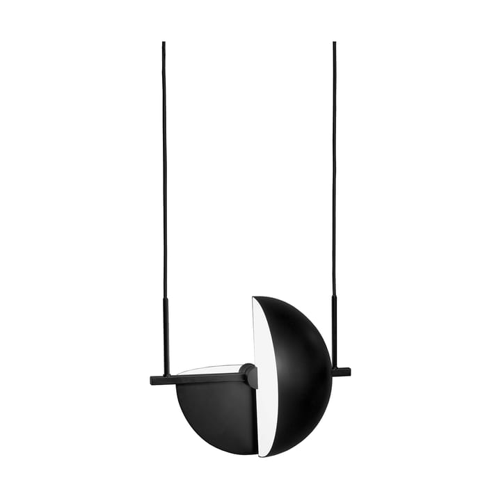 Κρεμαστό φωτιστικό Trapeze, Ø28,1 εκ - Μαύρο - Oblure