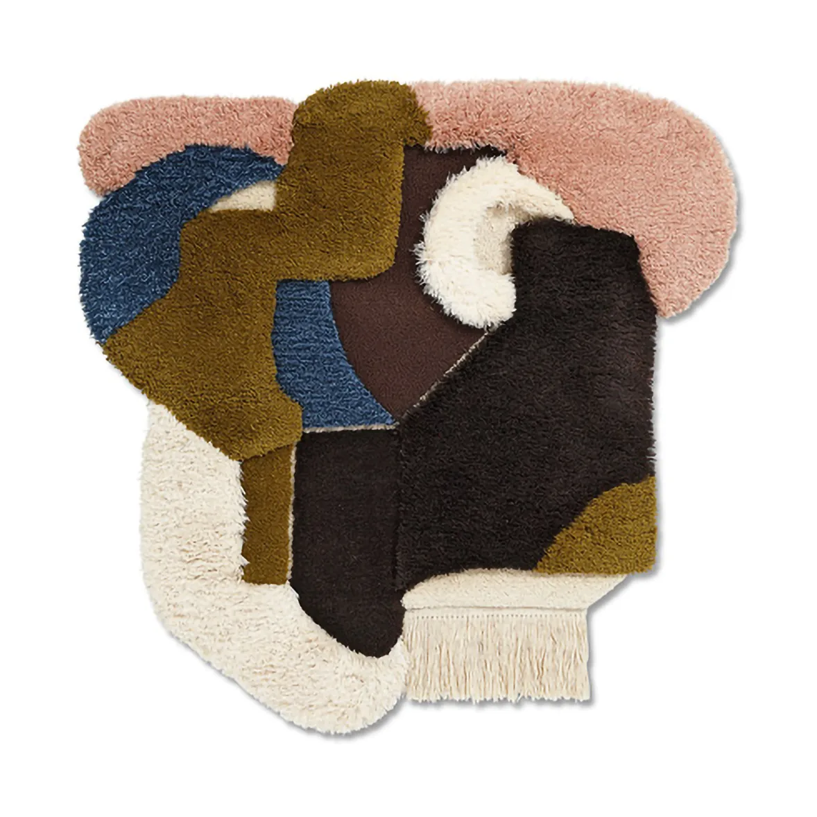 Cutting Edges The Cluster μάλλινο χαλί κήπου, 99x100 cm Ogeborg