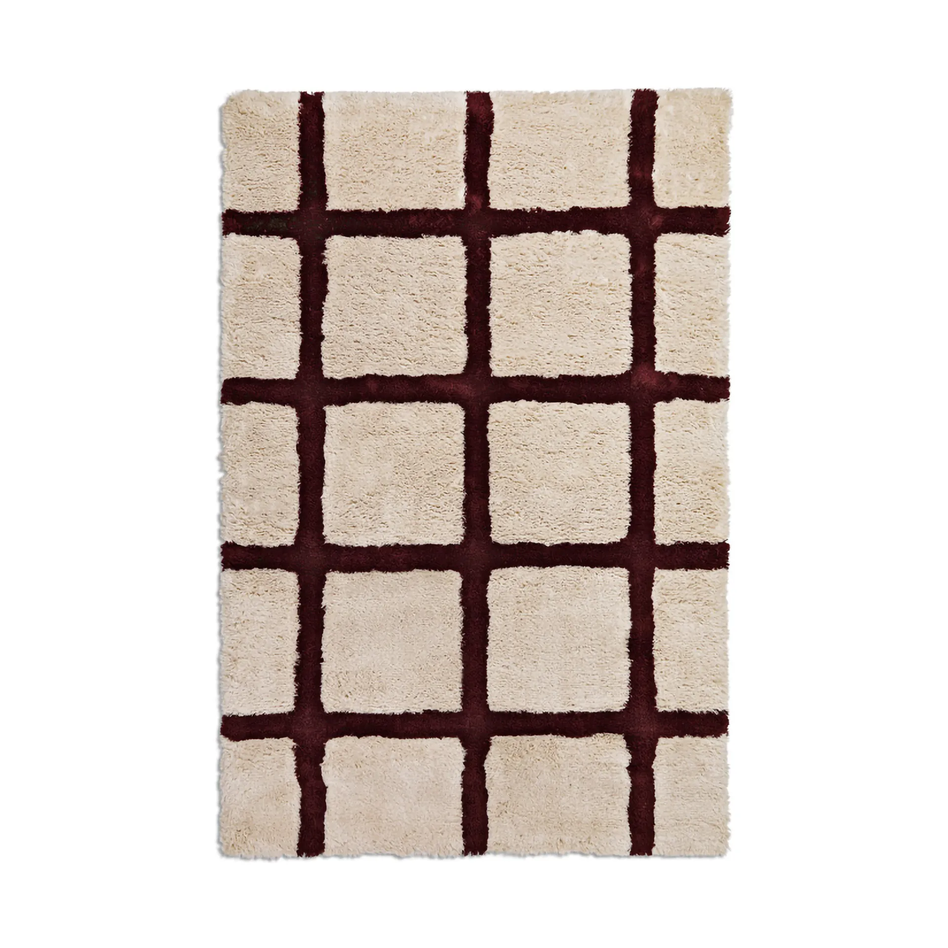 ODC Line Big Scale μάλλινο χαλί κήπου, Beige brown, 200x300 cm Ogeborg