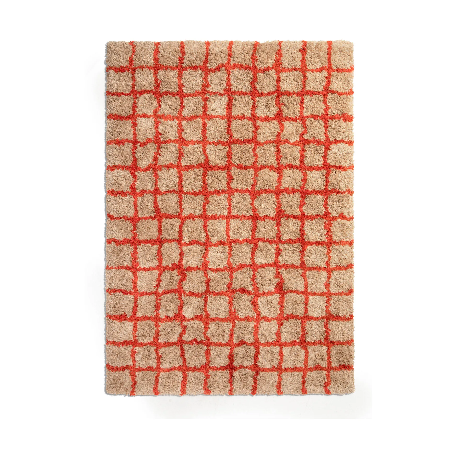 ODC Line by Note μάλλινο χαλί κήπου, Red, 300x400 cm Ogeborg