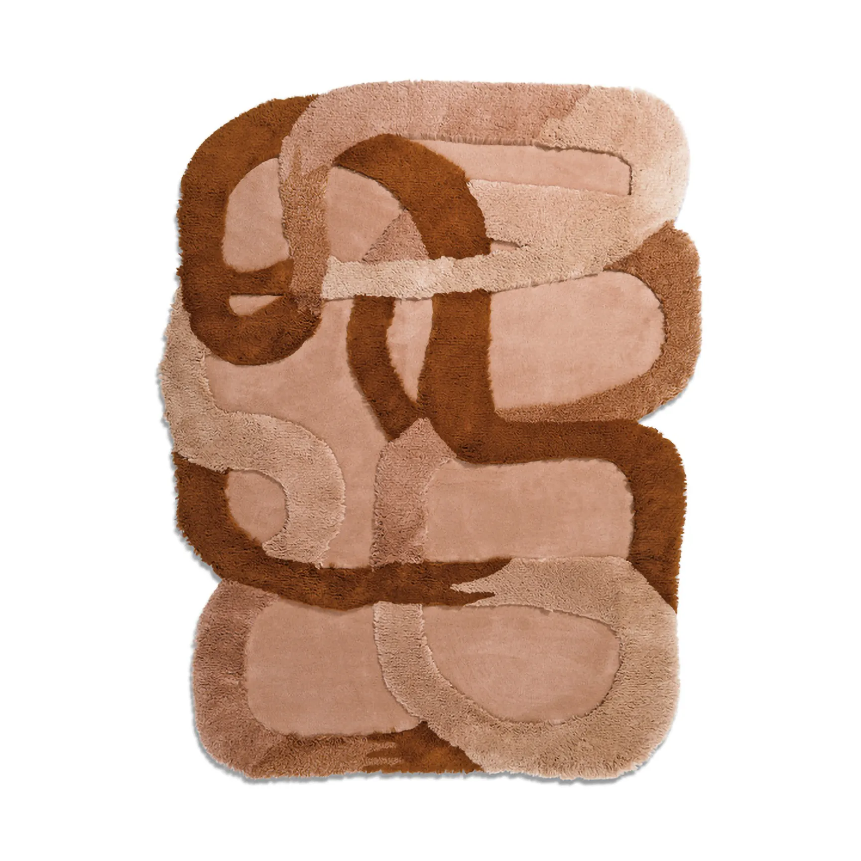 The Tangles μάλλινο χαλί κήπου, Blushing, 170x216 cm Ogeborg