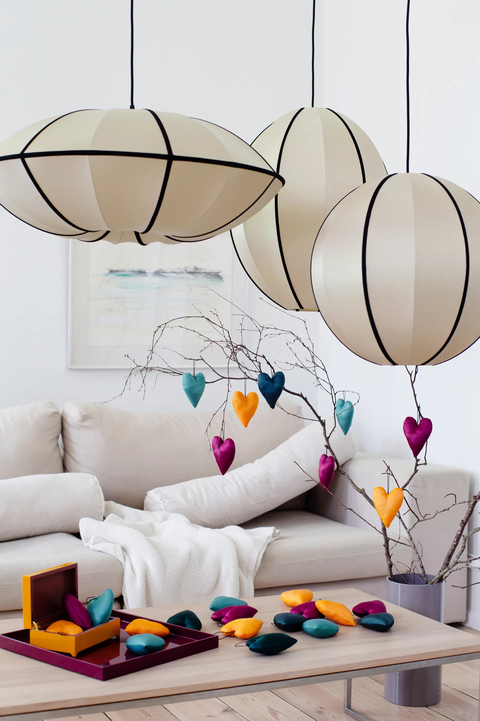 Indochina Classic Round XL αμπαζούρ, Kit-black Oi Soi Oi