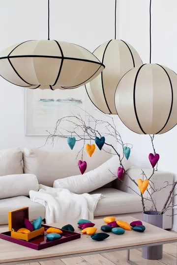 Indochina Classic Round XL αμπαζούρ - Kit-black - Oi Soi Oi