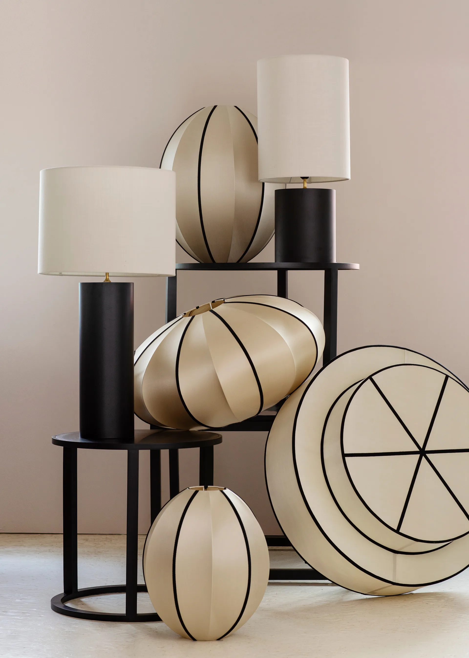 Indochina Classic Tophat αμπαζούρ, Kit-black Oi Soi Oi