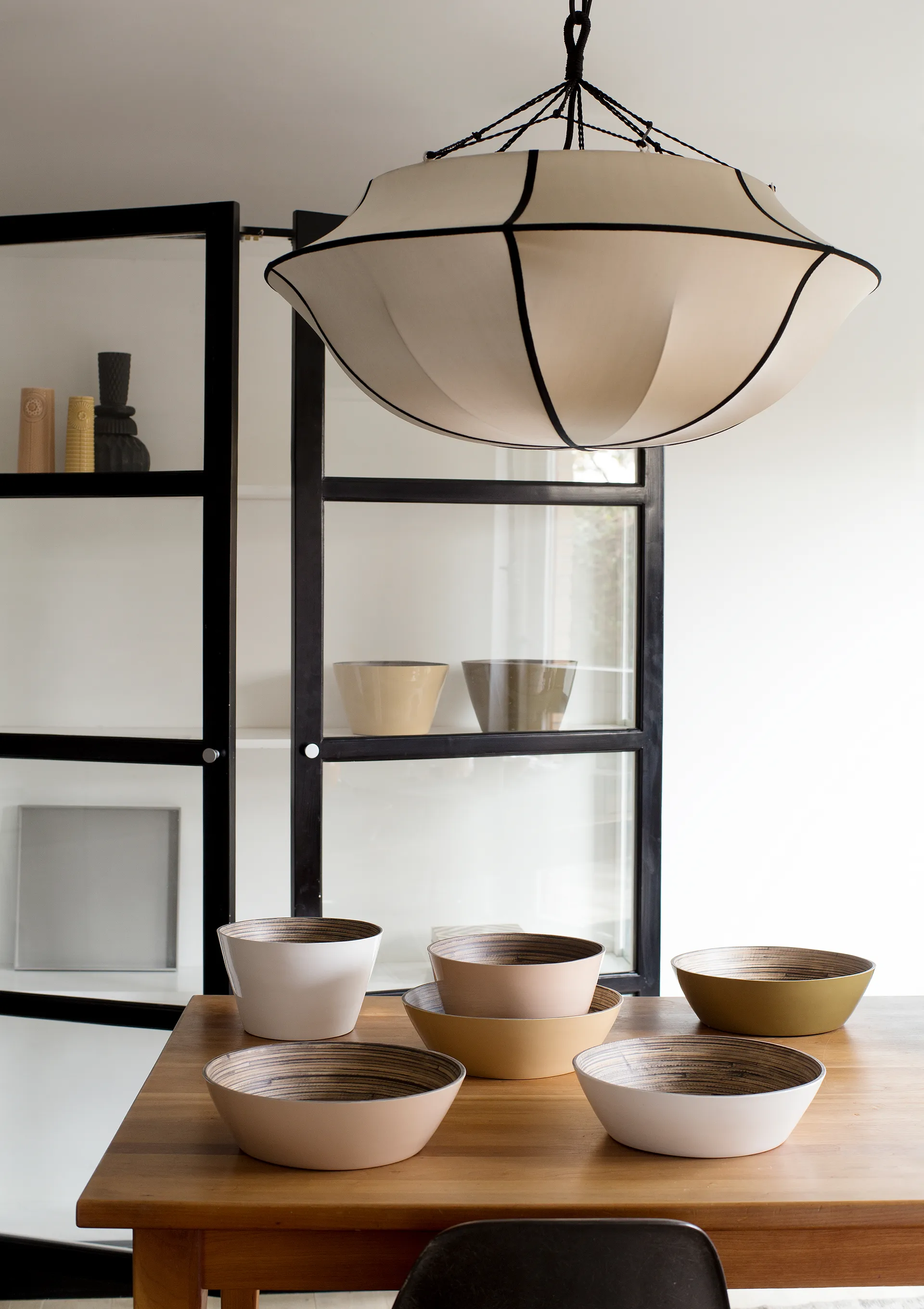 Indochina Classic Umbrella κρεμαστό, Kit-black Oi Soi Oi