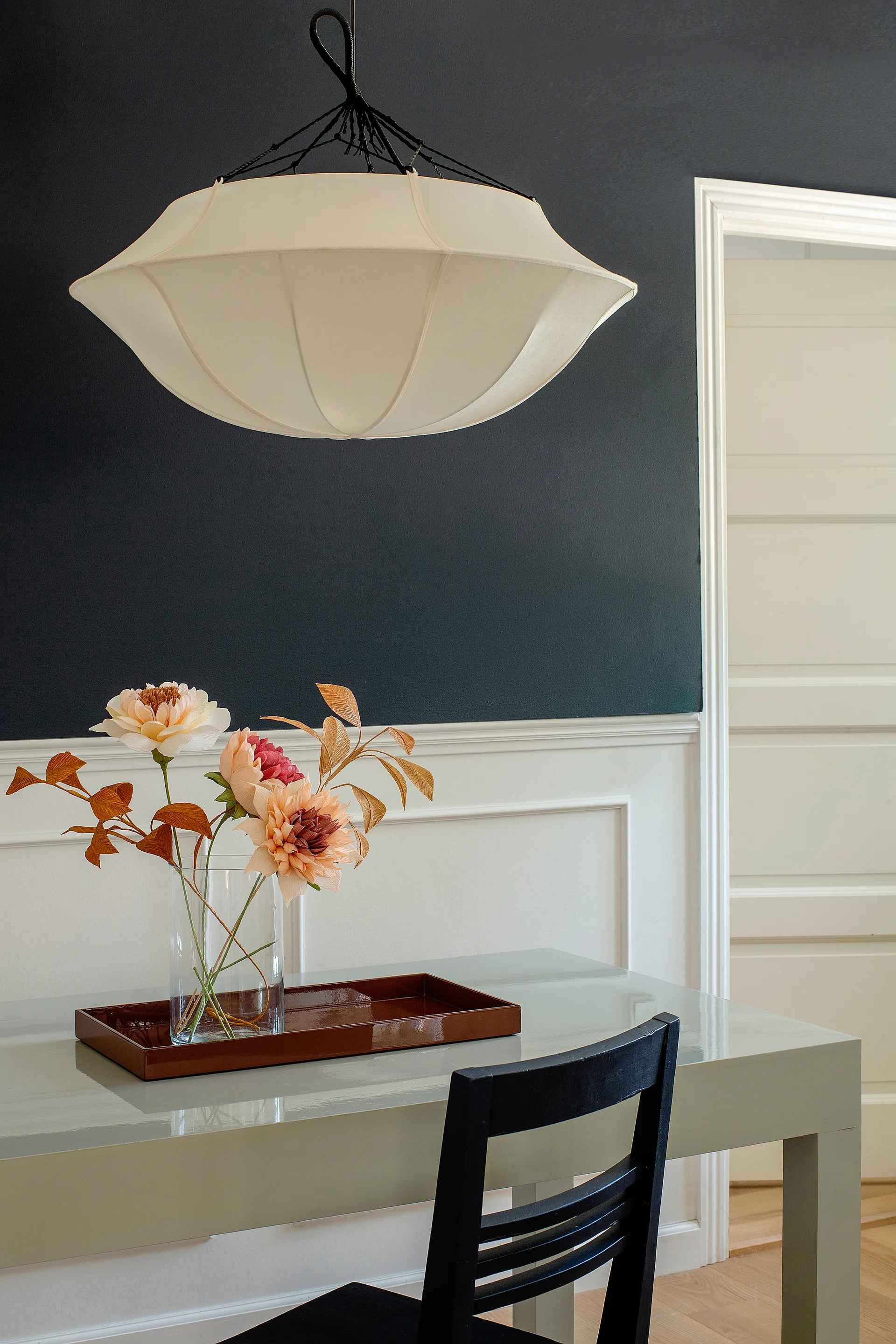 Indochina Classic Umbrella κρεμαστό, Offwhite Oi Soi Oi