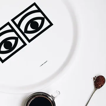 Ögon δίσκος Ø38 cm - λευκό - Olle Eksell