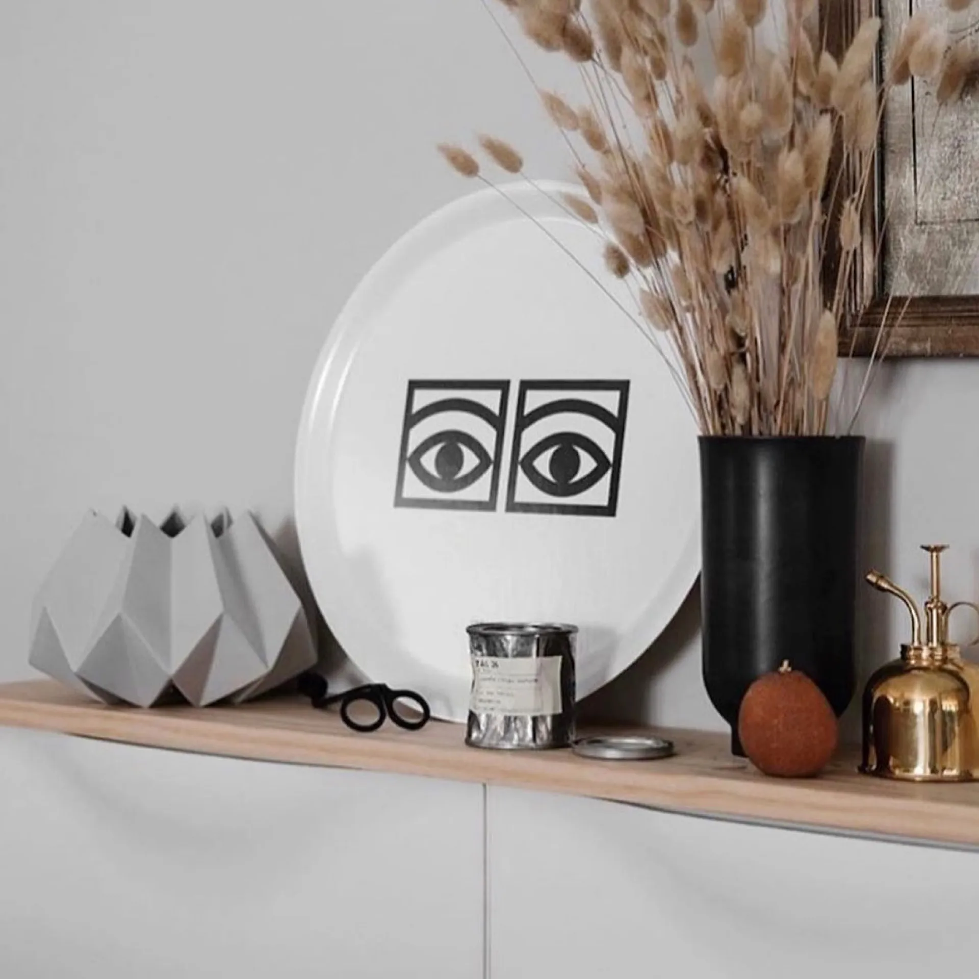 Ögon δίσκος Ø38 cm, λευκό Olle Eksell