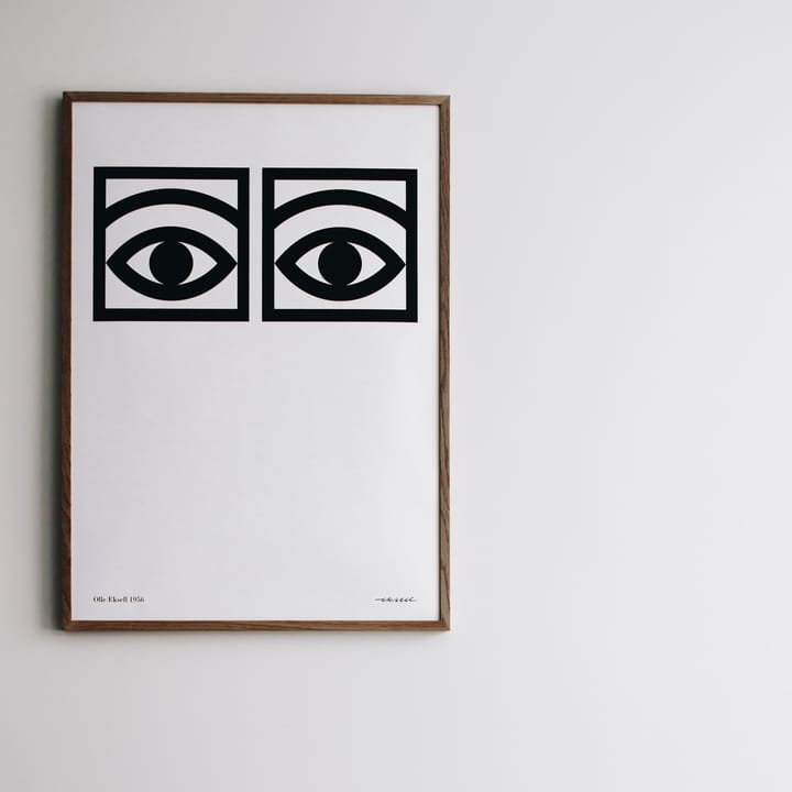 Ögon αφίσα «ένα μάτι» - 50x70 cm - Olle Eksell
