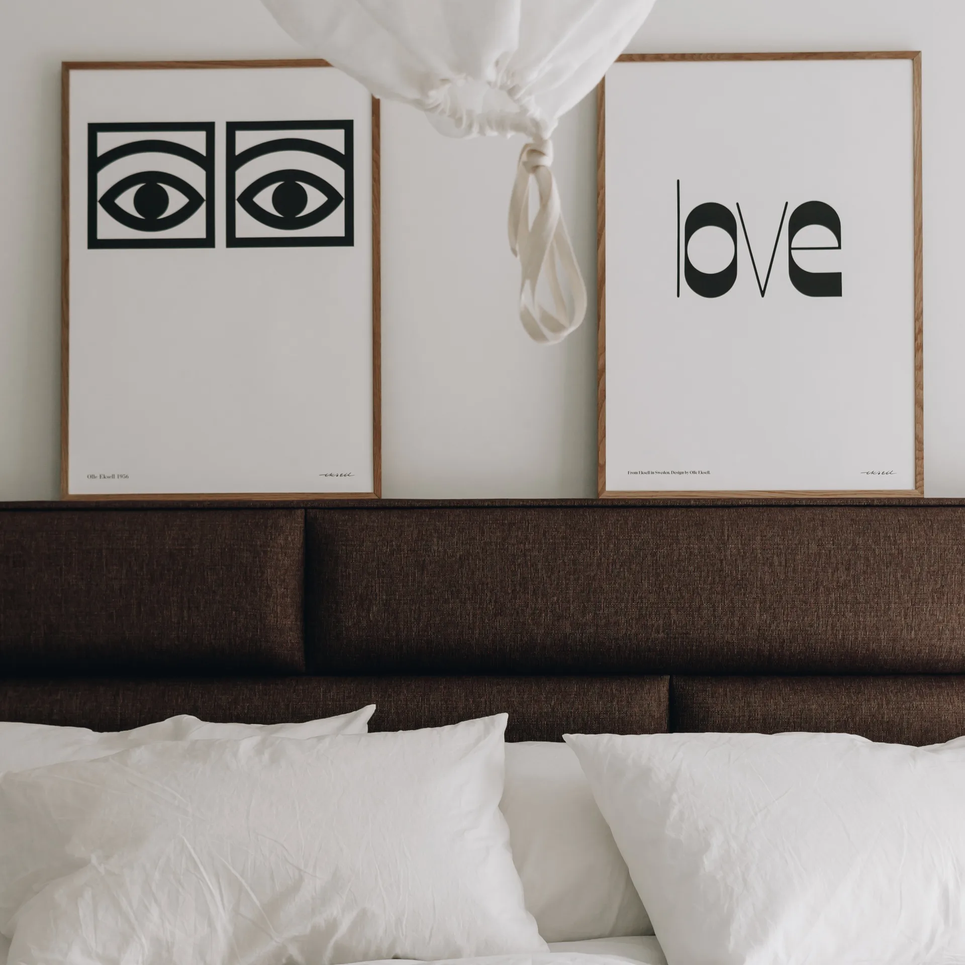 Ögon αφίσα «ένα μάτι», 50x70 cm Olle Eksell