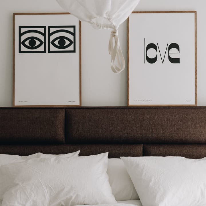 Ögon αφίσα «ένα μάτι», 50x70 cm Olle Eksell