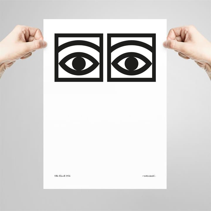 Ögon αφίσα «ένα μάτι» - 50x70 cm - Olle Eksell