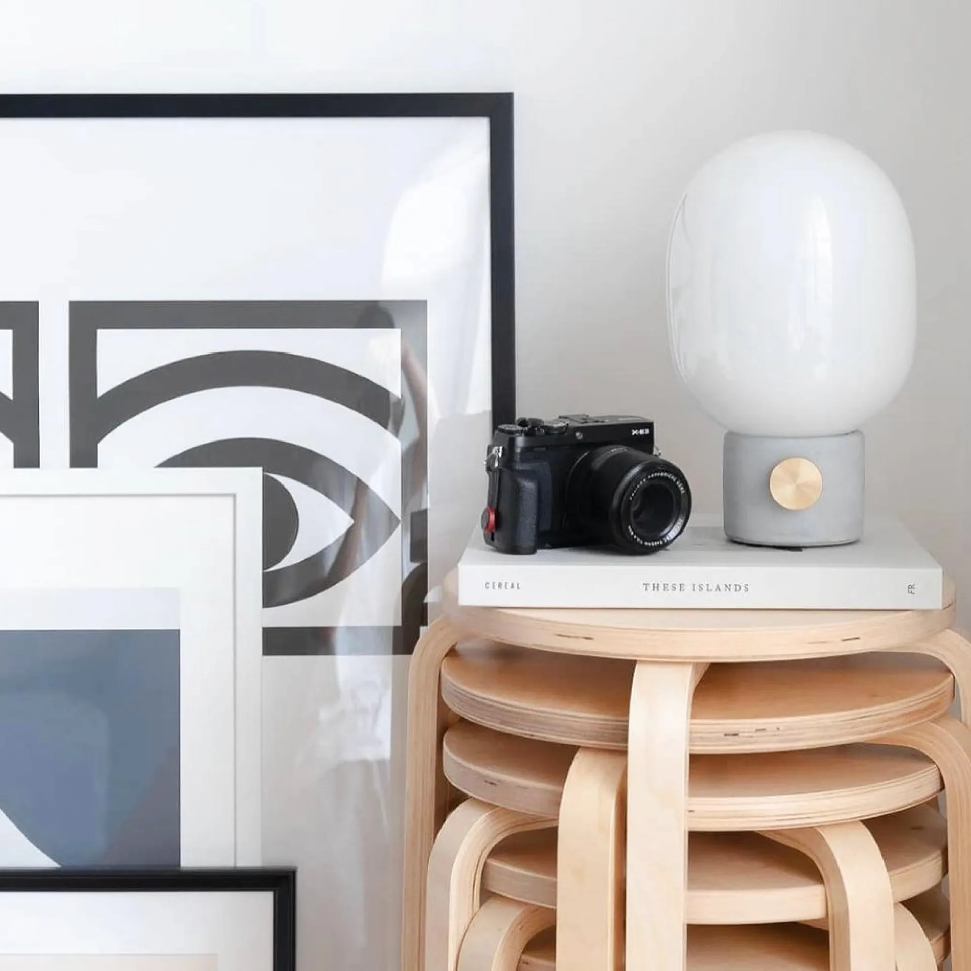 Ögon αφίσα «ένα μάτι», 70x100 cm Olle Eksell