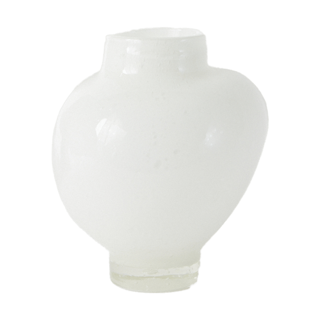 Μίλα βάζο μικρό 19,5 cm, Λευκό Olsson & Jensen