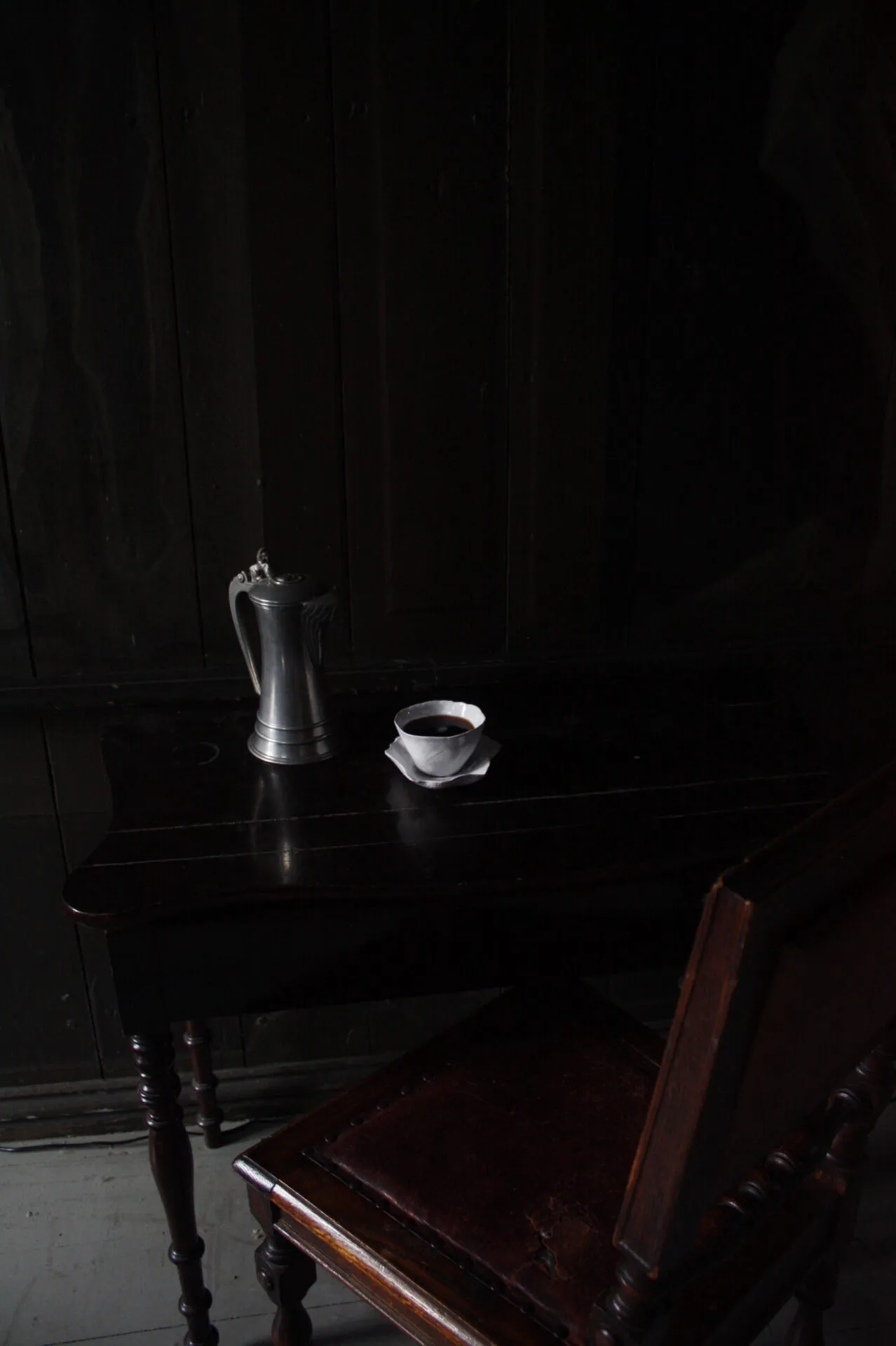 Φλιτζάνι Clair με πιατάκι, Λευκό Olsson & Jensen