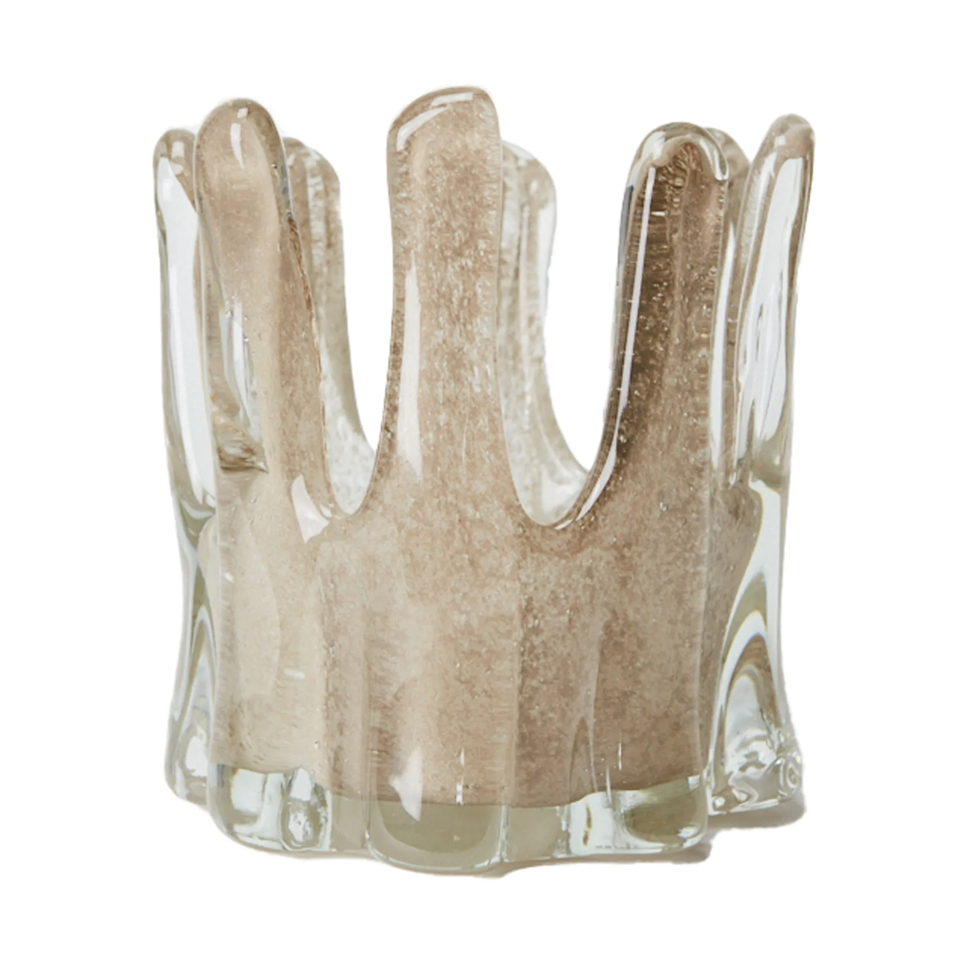 Φωτιστικό κεριού, Helix, Ø14 εκ, Γκριζομπέζ Olsson & Jensen