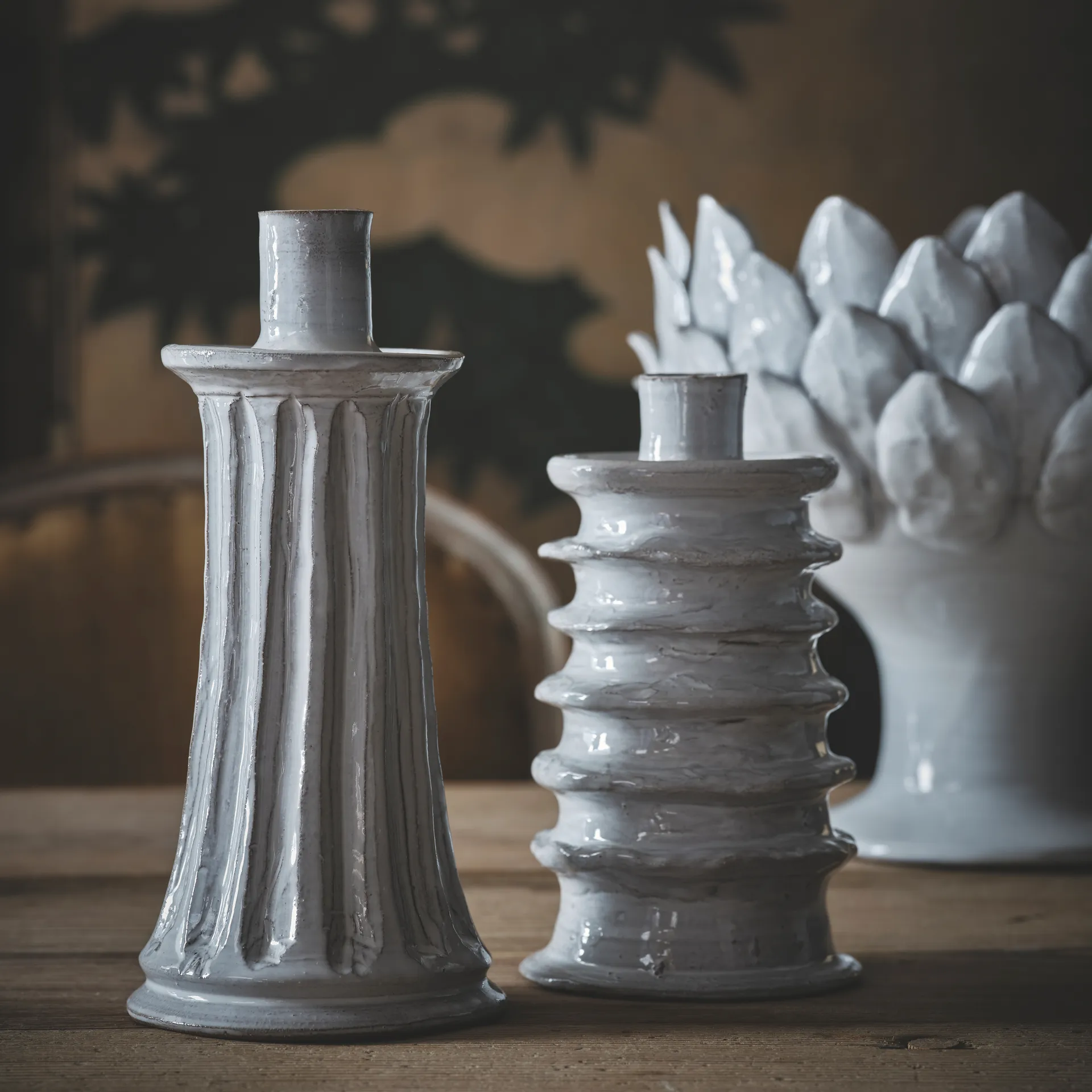 Marielle γλάστρα μικρή Ø23,5 cm, λευκό Olsson & Jensen