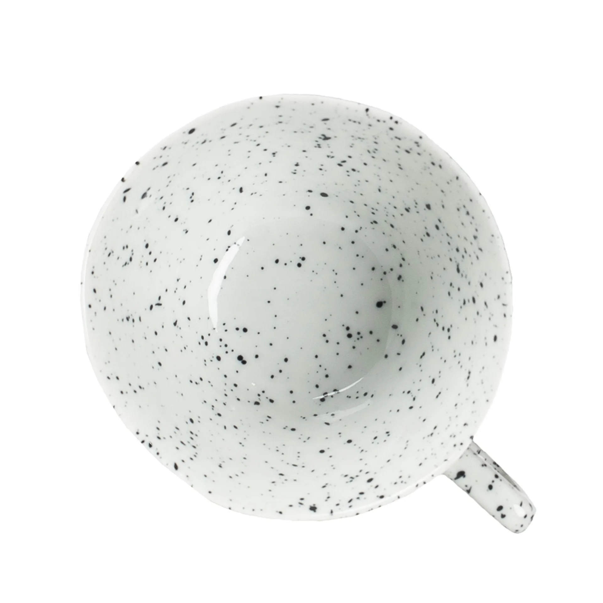 Poppi φλιτζάνι, λευκό-μαύρο Olsson & Jensen