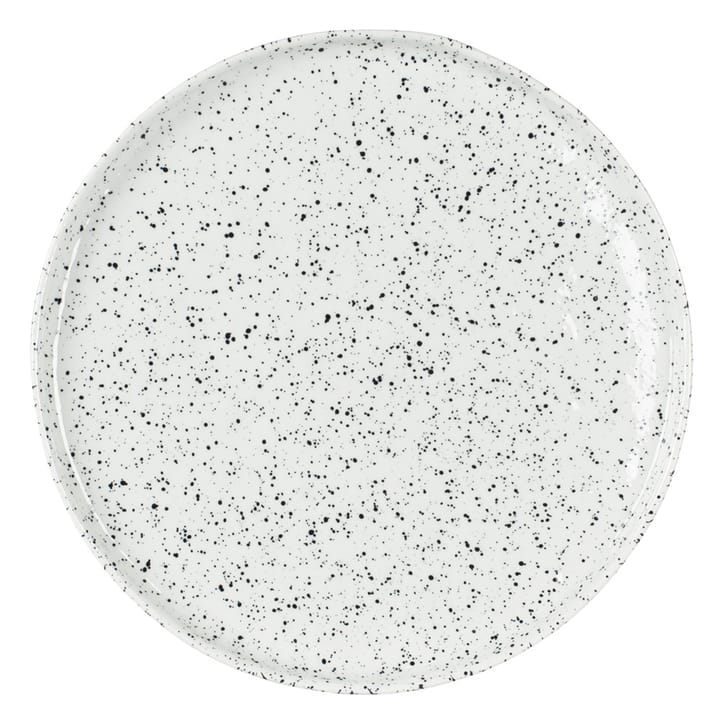 Poppi πιάτο 27 cm - λευκό-μαύρο - Olsson & Jensen