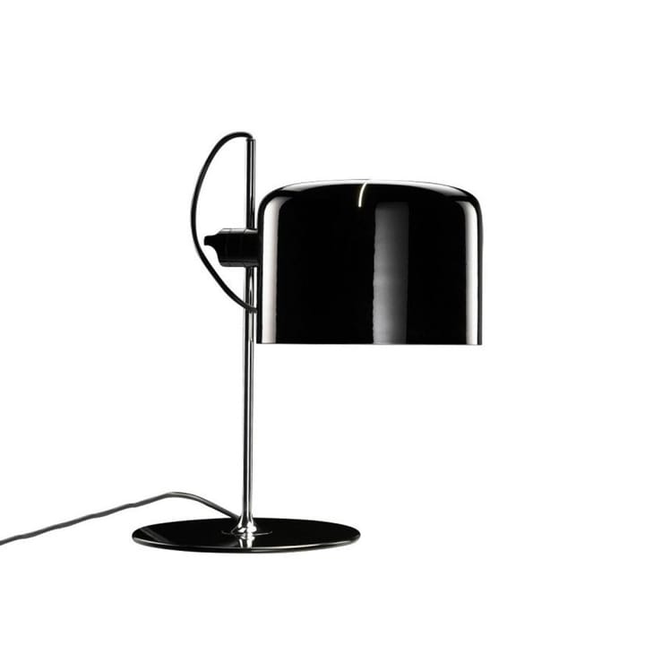 Επιτραπέζιο φωτιστικό Coupé 2202 - μαύρο, χρωμέ σταντ - Oluce