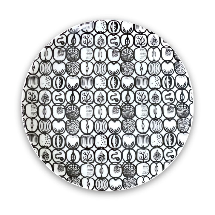 Fruktlåda μικρό πιάτο Ø17 cm, Μαύρο Opto Design