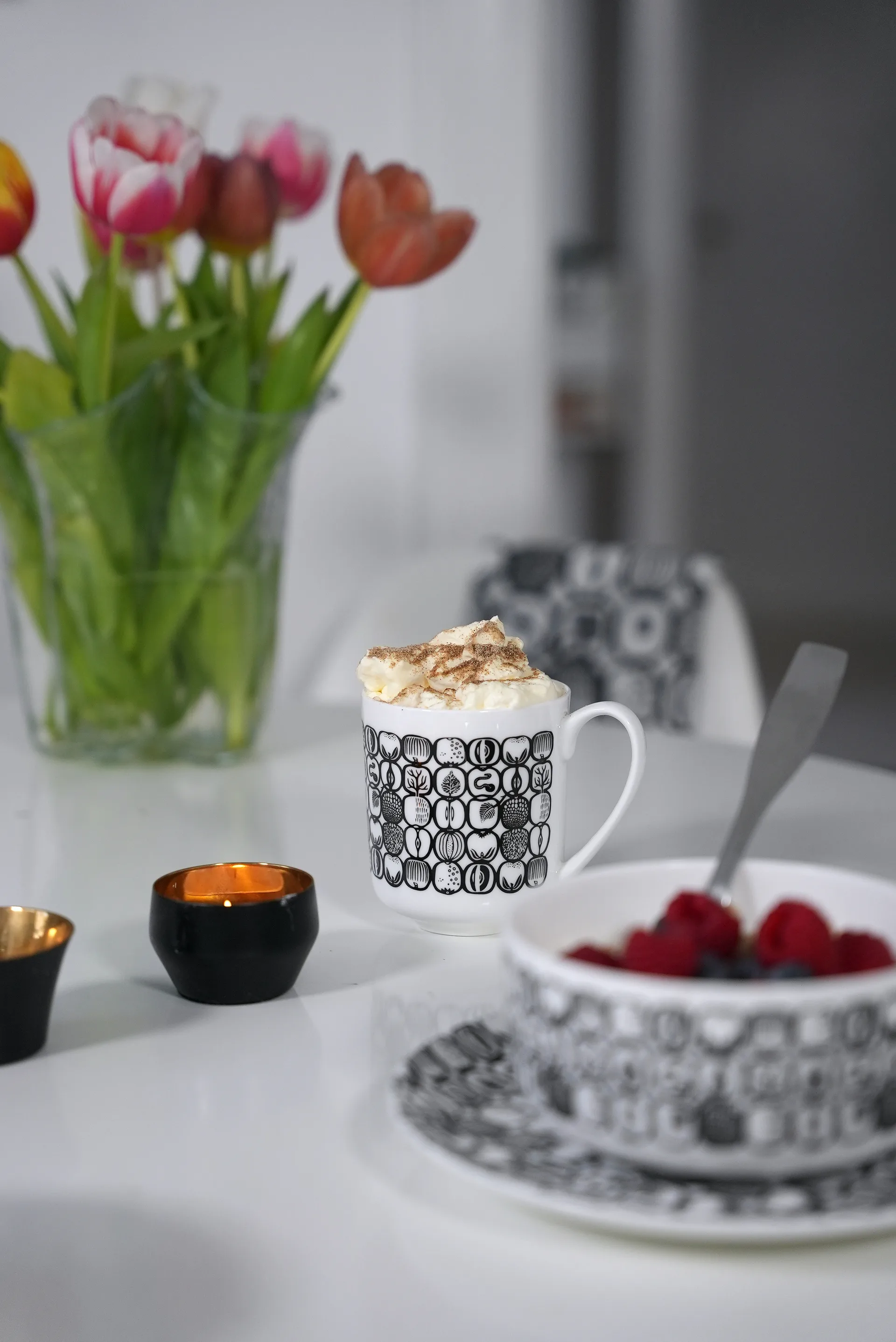 Fruktlåda κούπα 32 cl, Μαύρο Opto Design