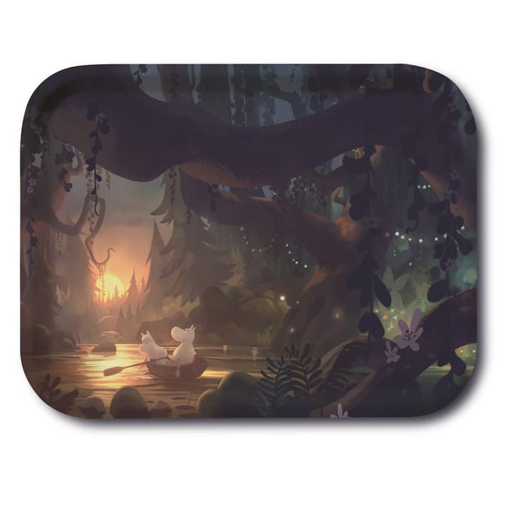 Moomin TV-Series δίσκος 27x20 cm, Moomin στο δάσος Opto Design