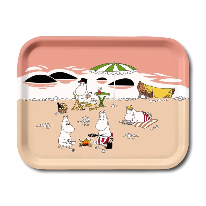 Mumin δίσκος καλοκαίρι 2021 - Βερυκοκί-άμμος - Opto Design