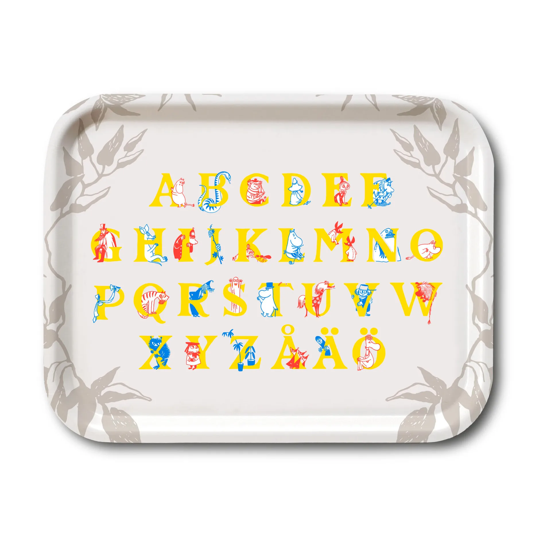 Mumin ABC δίσκος, 20x27 cm Opto Design