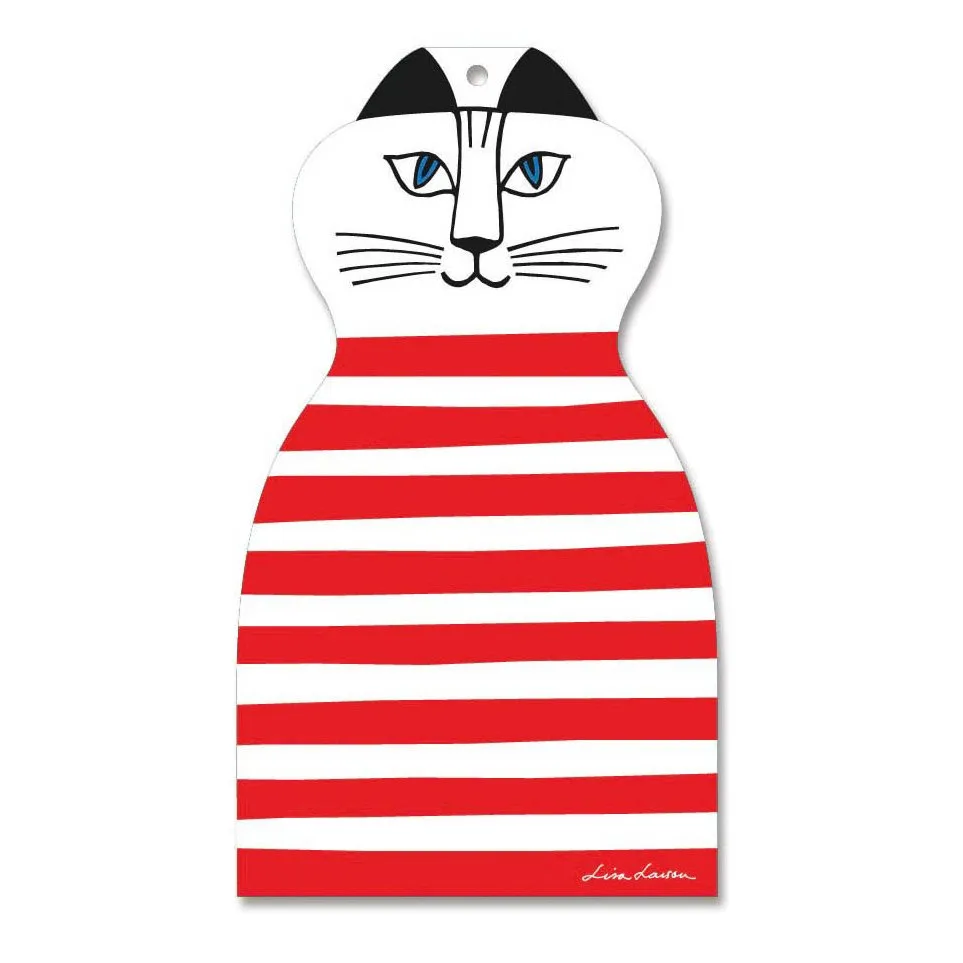 Trull πλάκα κοπής, λευκό-κόκκινο Opto Design