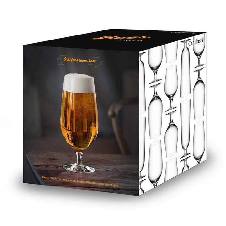 Beer ποτήρι μπίρας lager 4 τεμάχια, 60 l Orrefors