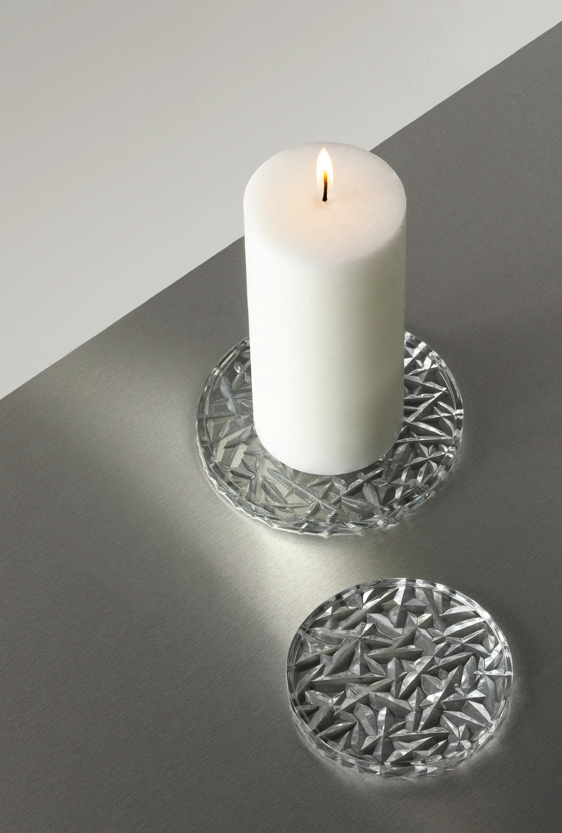 Σουβέρ Carat Ø10 cm 2-pack, Διαφανές Orrefors