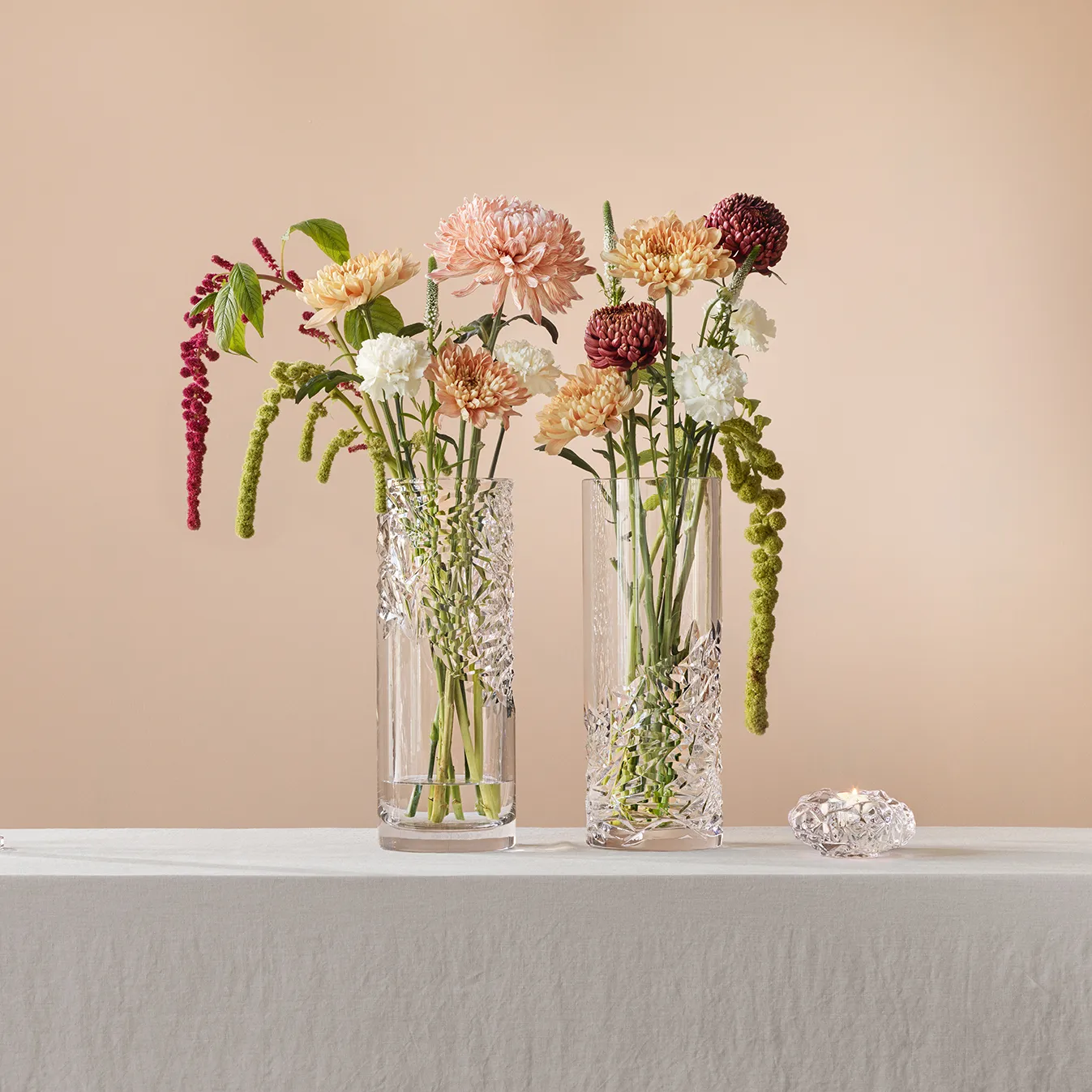 Carat βάζο 37 cm, χάραξη πάνω Orrefors