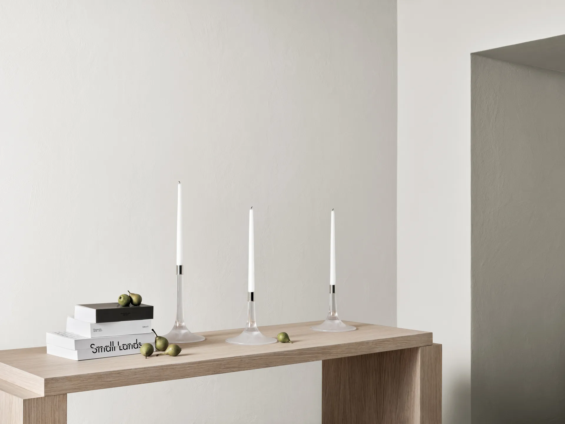 Κηροπήγια Cirrus 285 mm, Διαφανές Orrefors