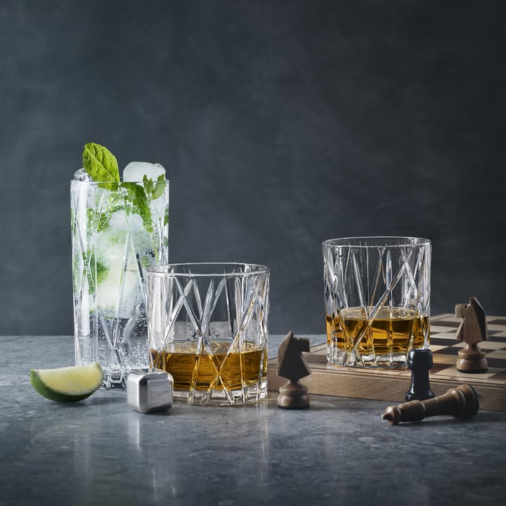 City Double Old Fashioned ποτήρι συσκευασία 4 τεμαχίων, 34 cl Orrefors
