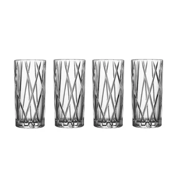 City High Ball ποτήρι Συσκευασία 4 τεμαχίων - 35 cl - Orrefors