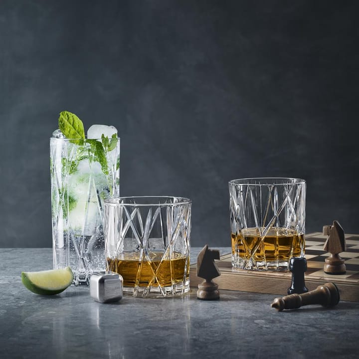 City Old Fashioned ποτήρι Συσκευασία 4 τεμαχίων, 24,5 cl Orrefors