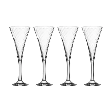 Ποτήρι σαμπάνιας Helena 25 cl 4 τεμάχια - Διαφανές - Orrefors