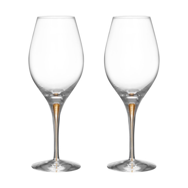 Intermezzo Balance ποτήρια κρασιού 44 cl 2-πακέτο - Χρυσό - Orrefors